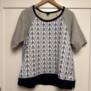 J. Crew Short Sleeve Sweatshirt